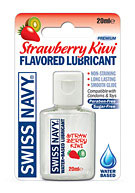 Swiss Navy: Water Based Flavored Lubricant - Strawberry Kiwi - 20 ml