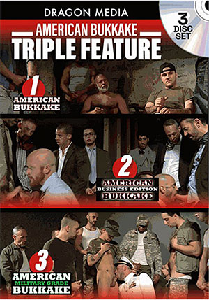 American Bukkake Triple Feature (3 Disc Set)