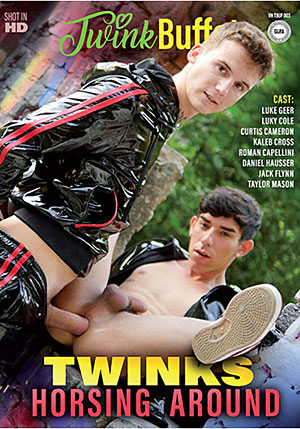 Twinks Horsing Around