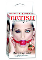 Fetish Fantasy Series Ruby Ball Gag - Red
