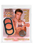 Quick Release Cock Ring - Black