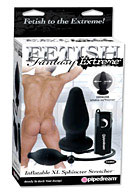 Fetish Fantasy Extreme Inflatable XL Sphincter Stretcher - Black