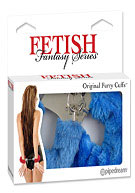 Fetish Fantasy Series Original Furry Cuffs - Blue