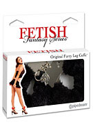 Fetish Fantasy Series Original Furry Leg Cuffs - Black