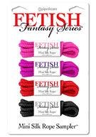 Fetish Fantasy Series Mini Silk Rope Sampler