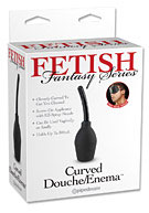 Fetish Fantasy Series Curved Douche/Enema - Black