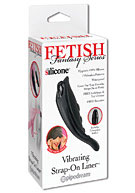 Fetish Fantasy Series Vibrating Strap-On Liner - Black