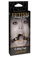 Fetish Fantasy Gold O-Ring Gag - Black