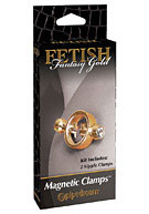 Fetish Fantasy Gold Magnetic Clamps - Gold