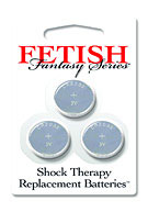 Fetish Fantasy Series Shock Therapy Replacement Batteries - Blue