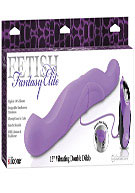 Fetish Fantasy Elite 13'' Vibrating Double Dildo - Purple