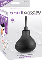 Anal Fantasy Collection EZ-Clean Enema - Black