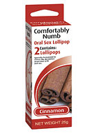 Comfortably Numb Oral Sex Lollipops - Cinnamon