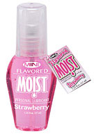 Mini Moist Strawberry Flavor 1.25 OZ - Strawberry