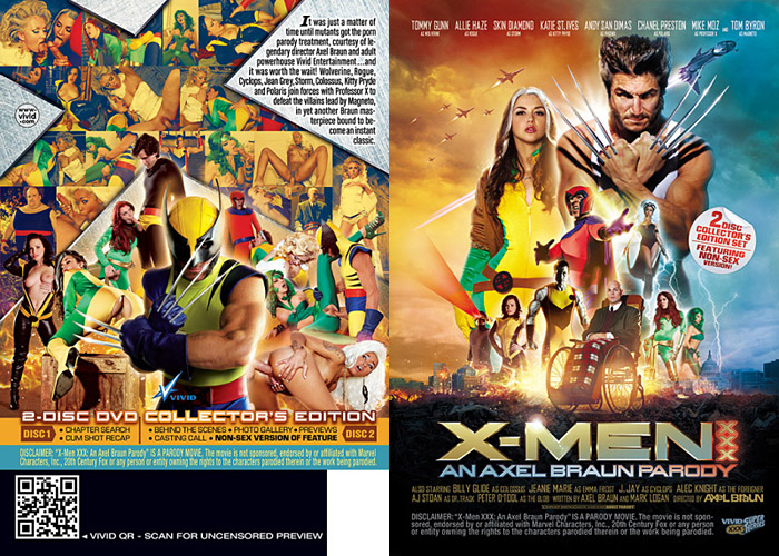 X Men Porn Parody Xxx - X-Men XXX: An Axel Braun Parody (2 Disc Set) $15.30 By Vivid | Adult DVD &  VOD | Free Adult Trailer