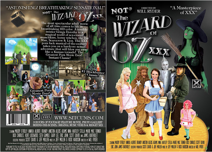 Not The Wizard Of Oz XXX Adult Movie. 
