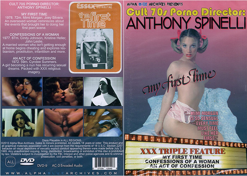 Cult 70s Porno Director: Anthony Spinelli Triple Feature $9.53 By Alpha Blue  Archives | Adult DVD