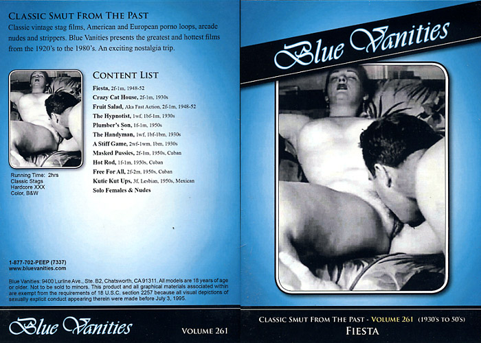 1930s Solo Porn - Peepshow Loops 261: 1930's & 50's $0.00 By Blue Vanities - Classic | Adult  DVD